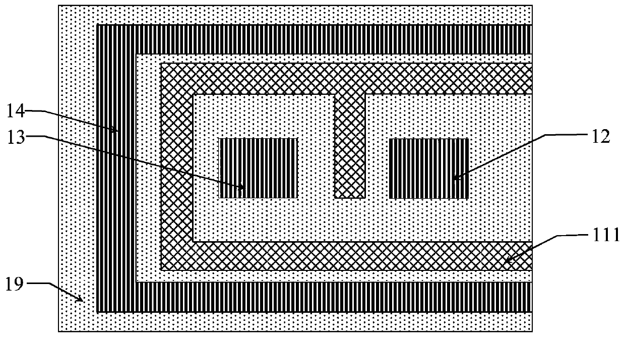 Coplanar bonding structure and preparation method thereof