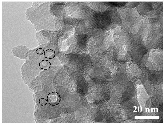 High-defect cobaltosic oxide catalyst for catalytic oxidation of formaldehyde as well as preparation method and application thereof