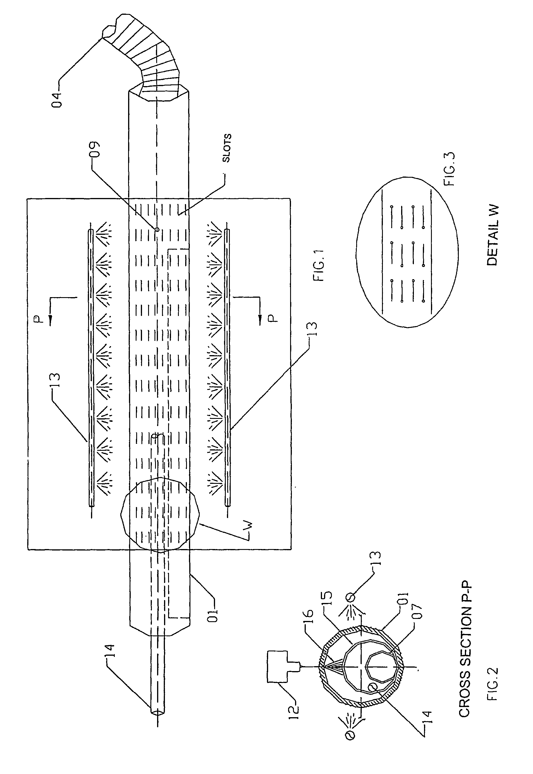 Method to Provide Slots in Pipes