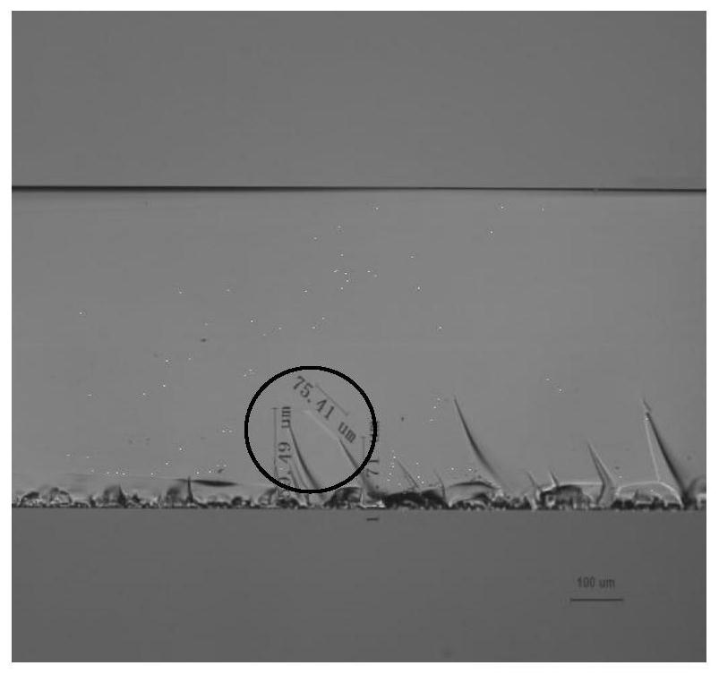 Method for Analysis of Glass Defects Using Reflection Electron Probe