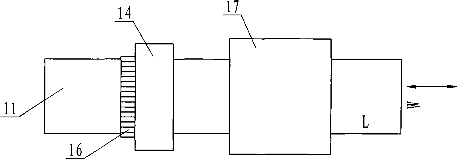 Gradually dyeing novel process for fabric and employed dyeing apparatus