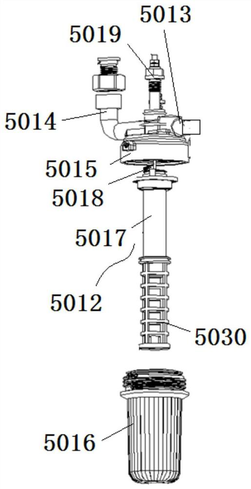 Water treatment device, water utilization equipment and water heater