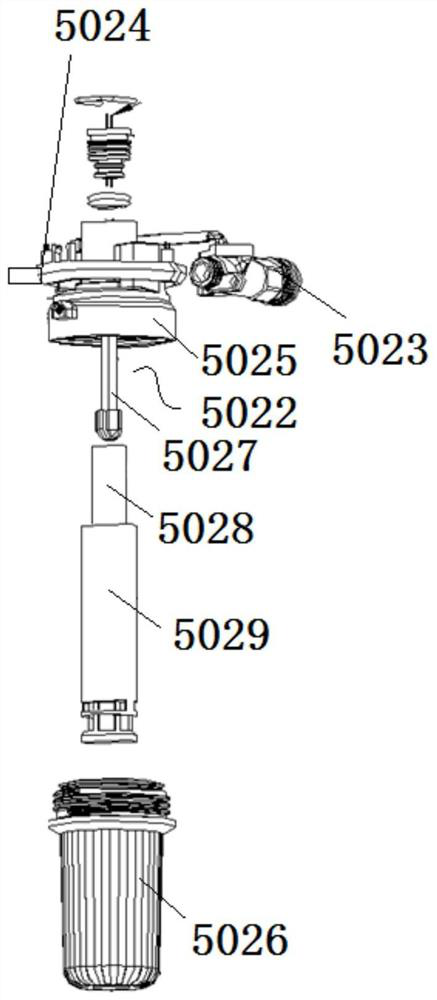 Water treatment device, water utilization equipment and water heater