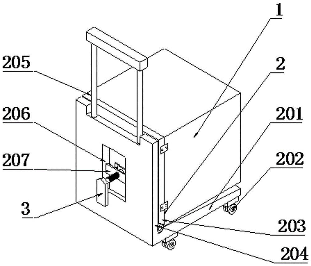 A portable refrigerator