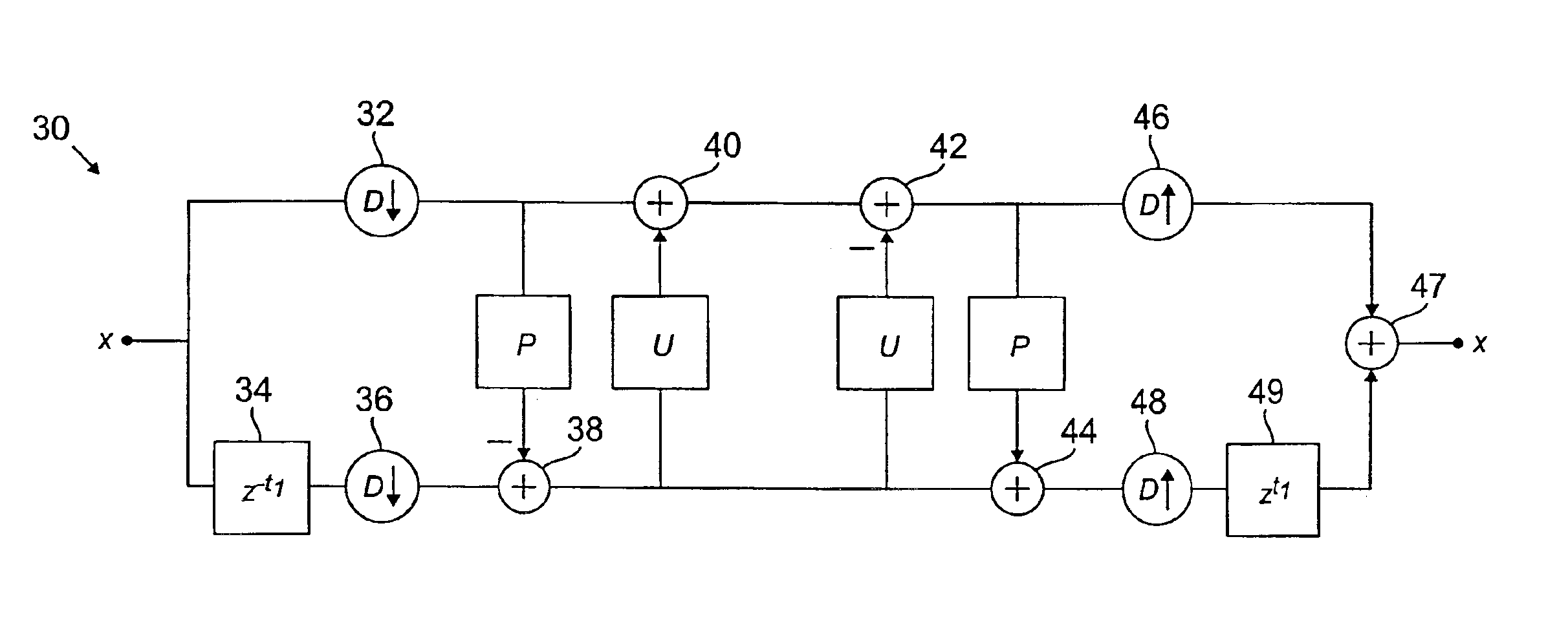 Interpolating filter banks in arbitrary dimensions