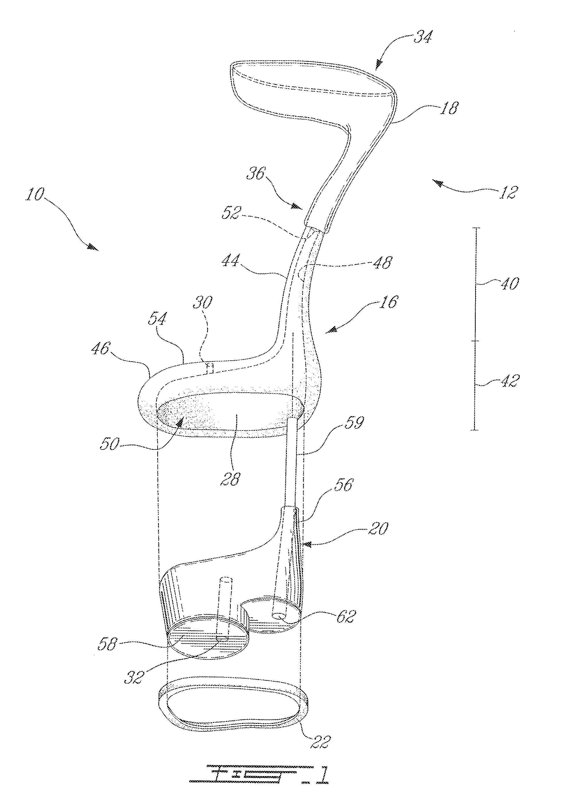 Customized in-ear interface for acoustic equipment and method