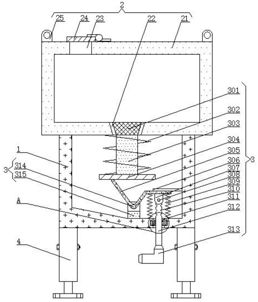 An environment-friendly livestock water-saving automatic drinking device for livestock