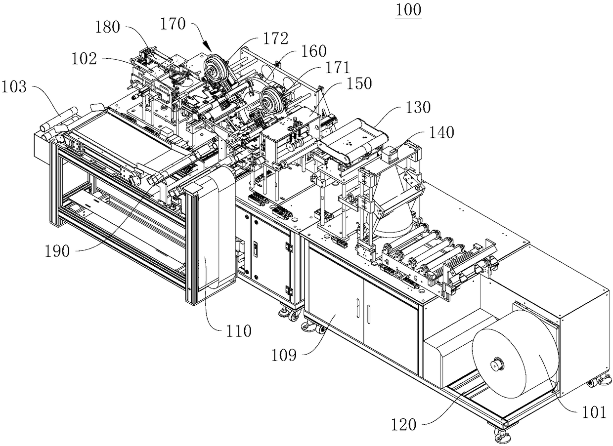 Rotating disc type roll paper packaging machine and control method thereof