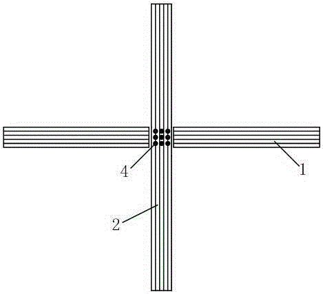 Z-pin reinforced composite grid structure and manufacturing method thereof