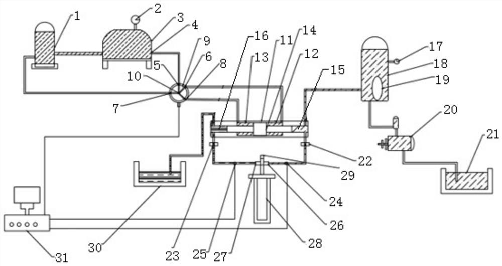 Ground-controlled hydraulic pulsing device and application thereof