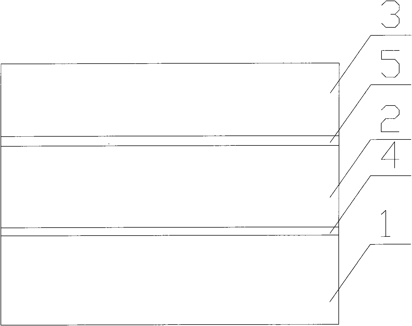 Pavement structure of cement concrete bridge deck