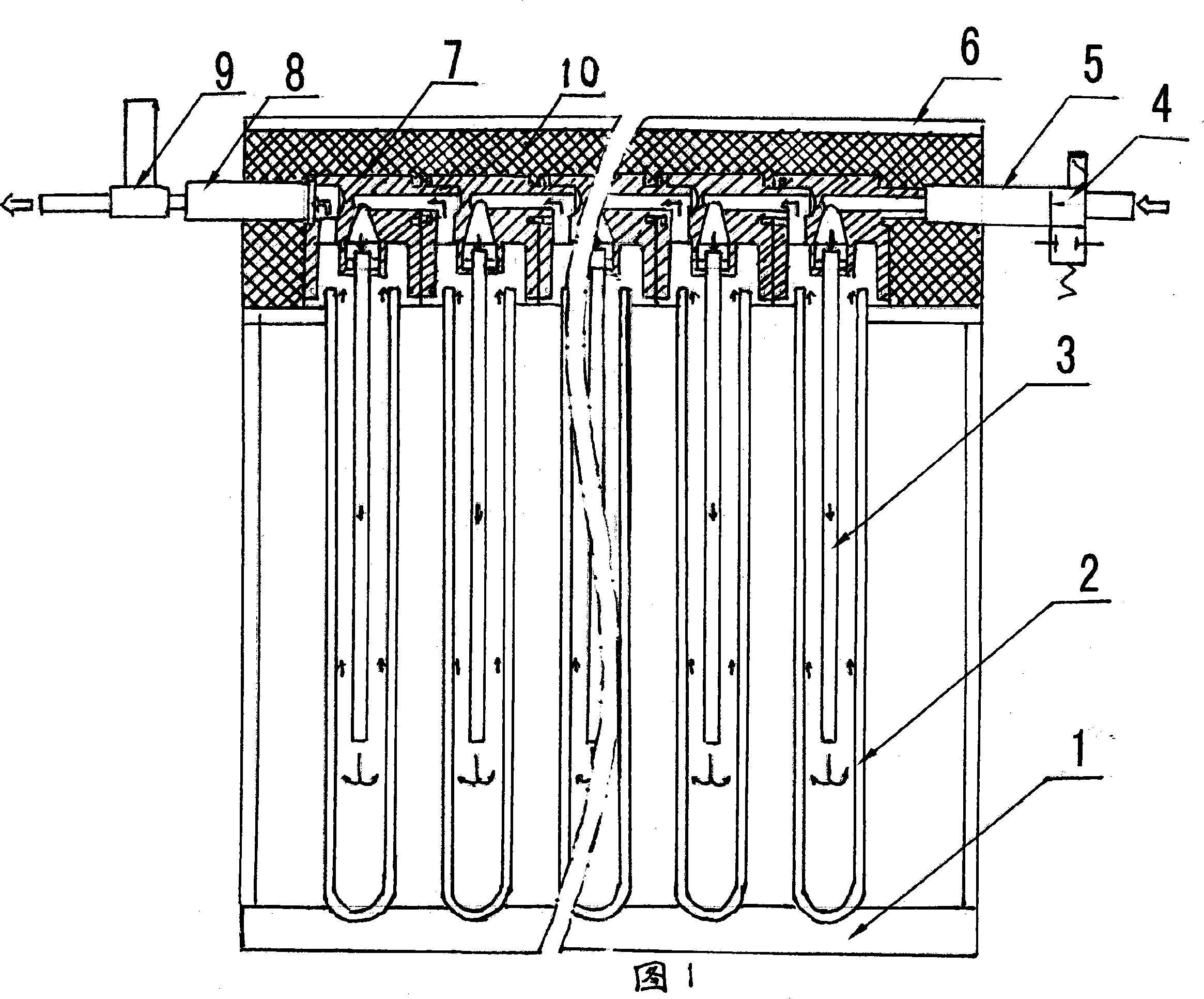 Instantaneously heated type solar water heater