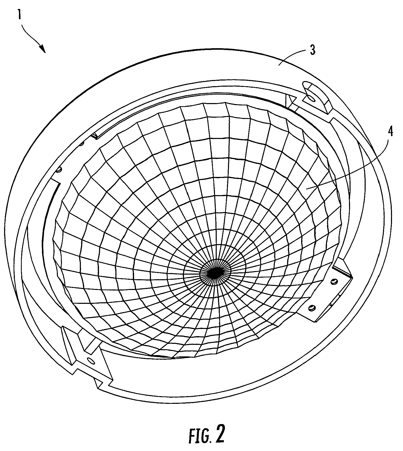 Non-glare reflective LED lighting apparatus with heat sink mounting