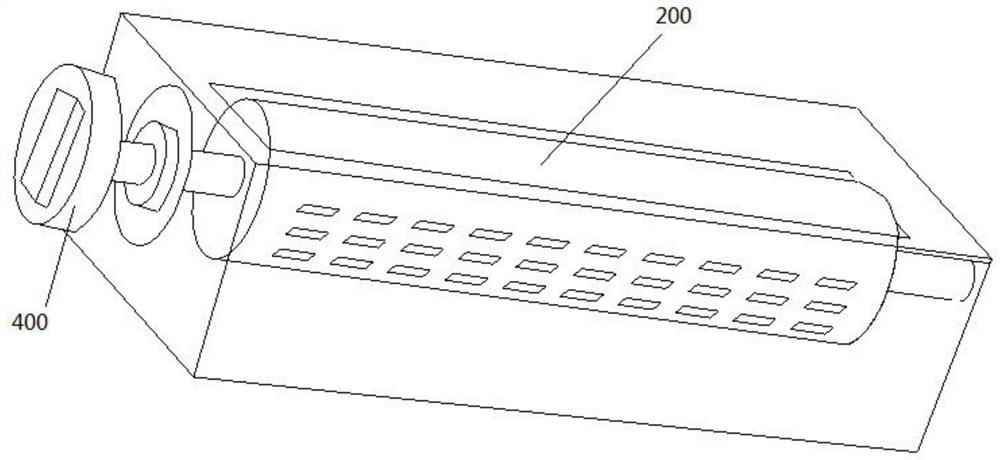 An air curtain device, an air curtain operating table and an air curtain disinfection cabinet