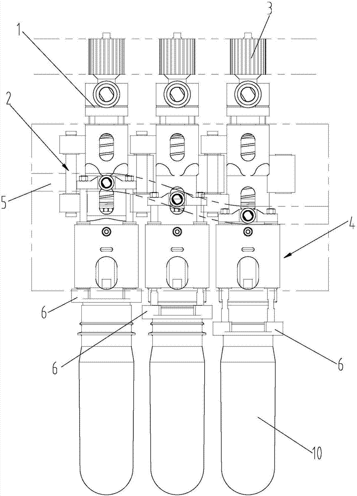 Integrated furnace chains and heating heads