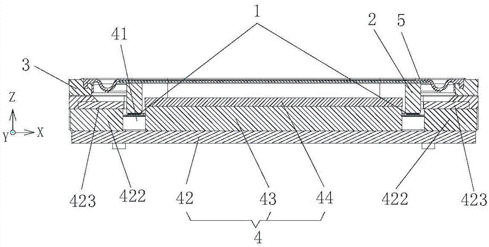 Electrical-acoustic converting device and suspending mechanism thereof