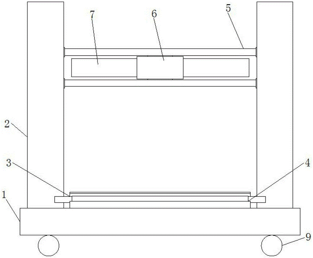 Wallpaper pasting machine