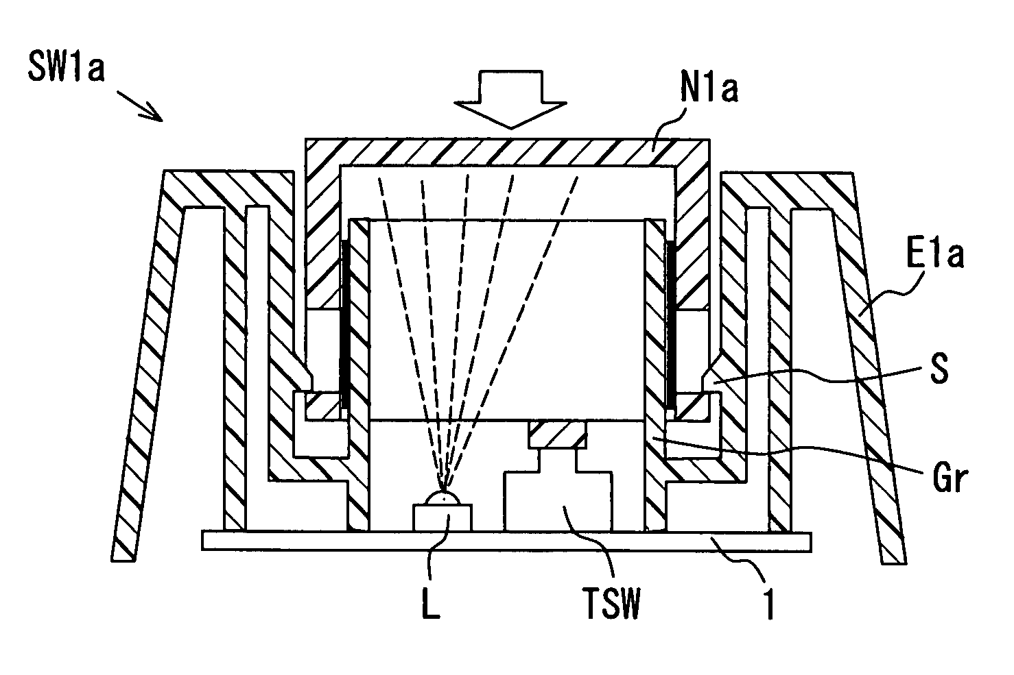 Vehicular operation switch and method for controlling the same