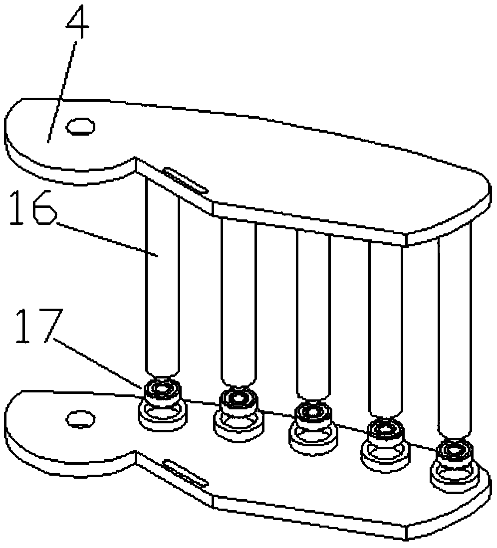 Wheel-shoe deformation mechanism, travel device and vehicle