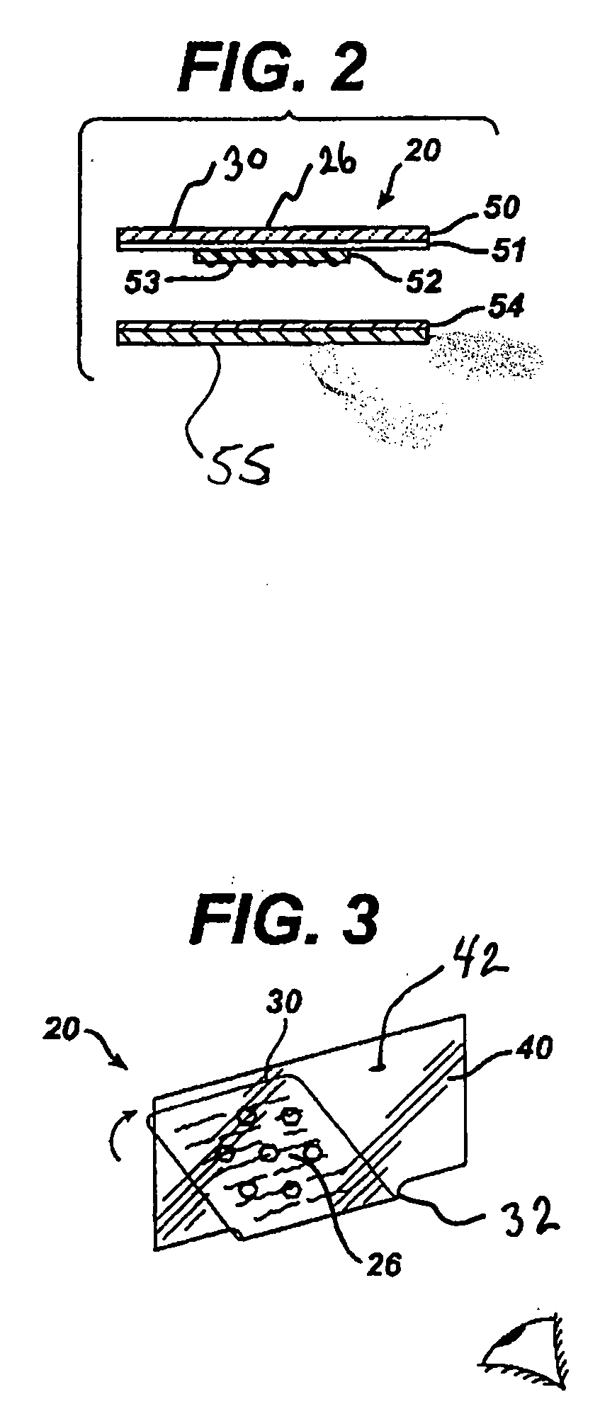 Chemical residue indicator