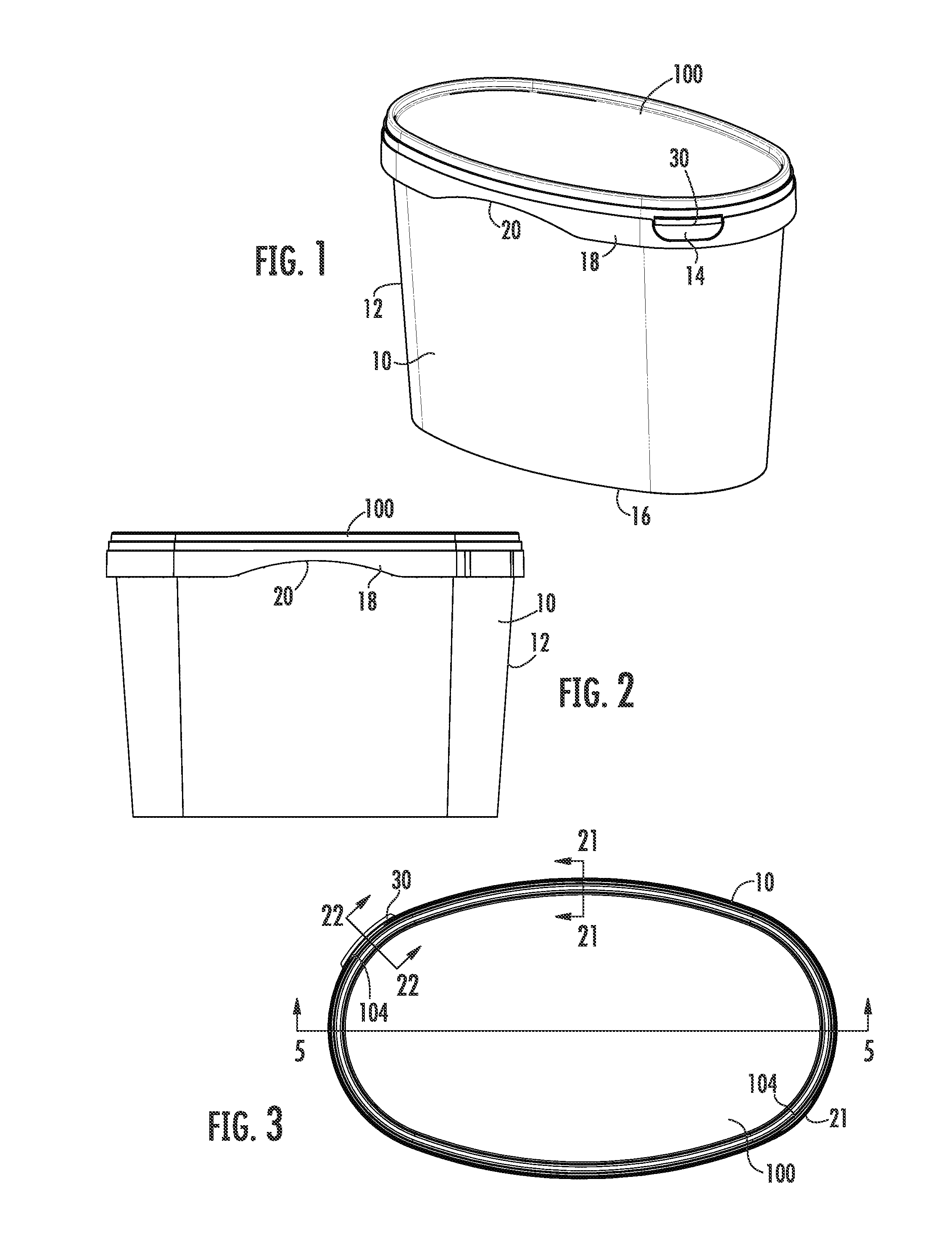 Self-venting food container