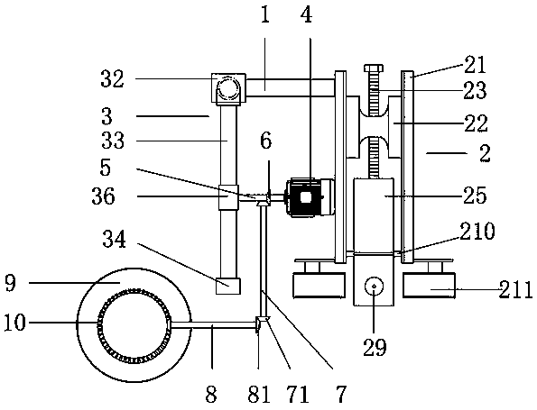 Waste wire recovery device