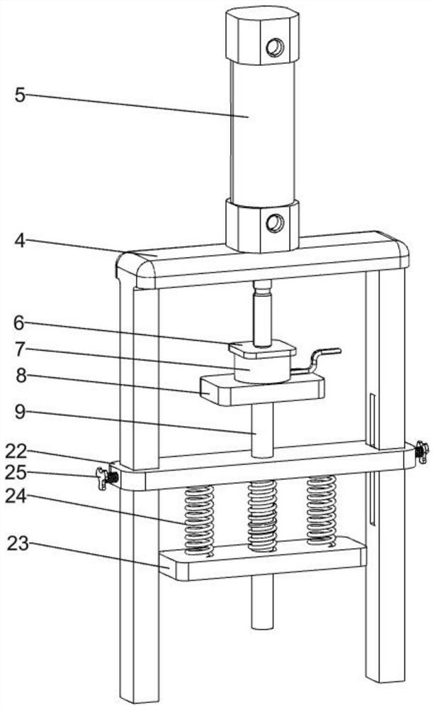 Concrete impact resistance detection equipment