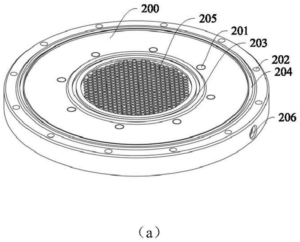 A cross-tube heat exchanger and a pulse tube refrigerator with the heat exchanger