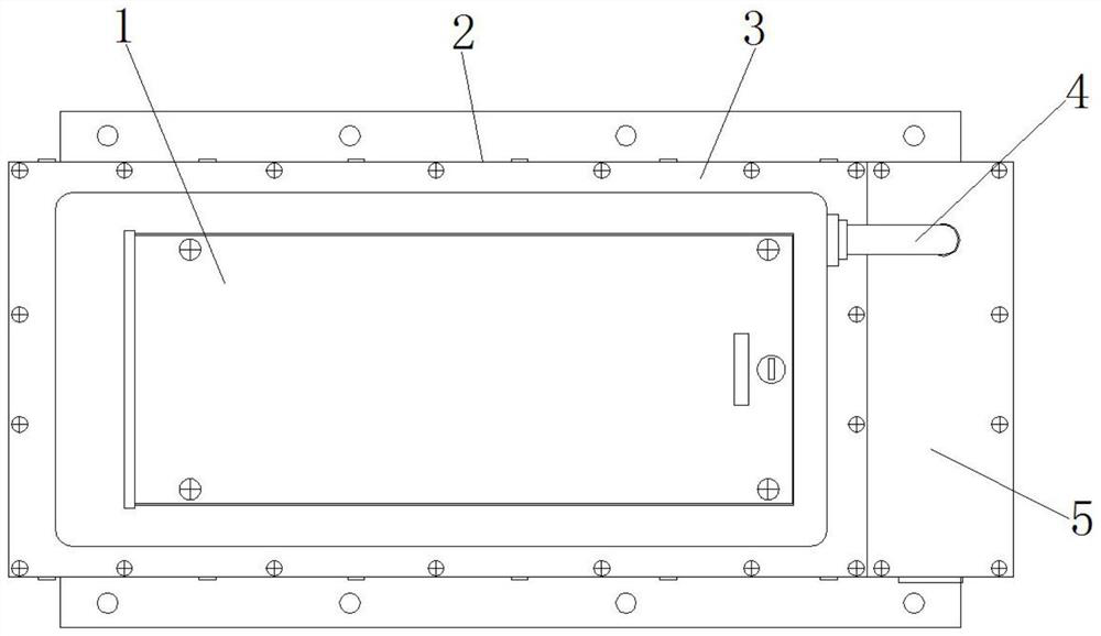 New energy battery mounting structure