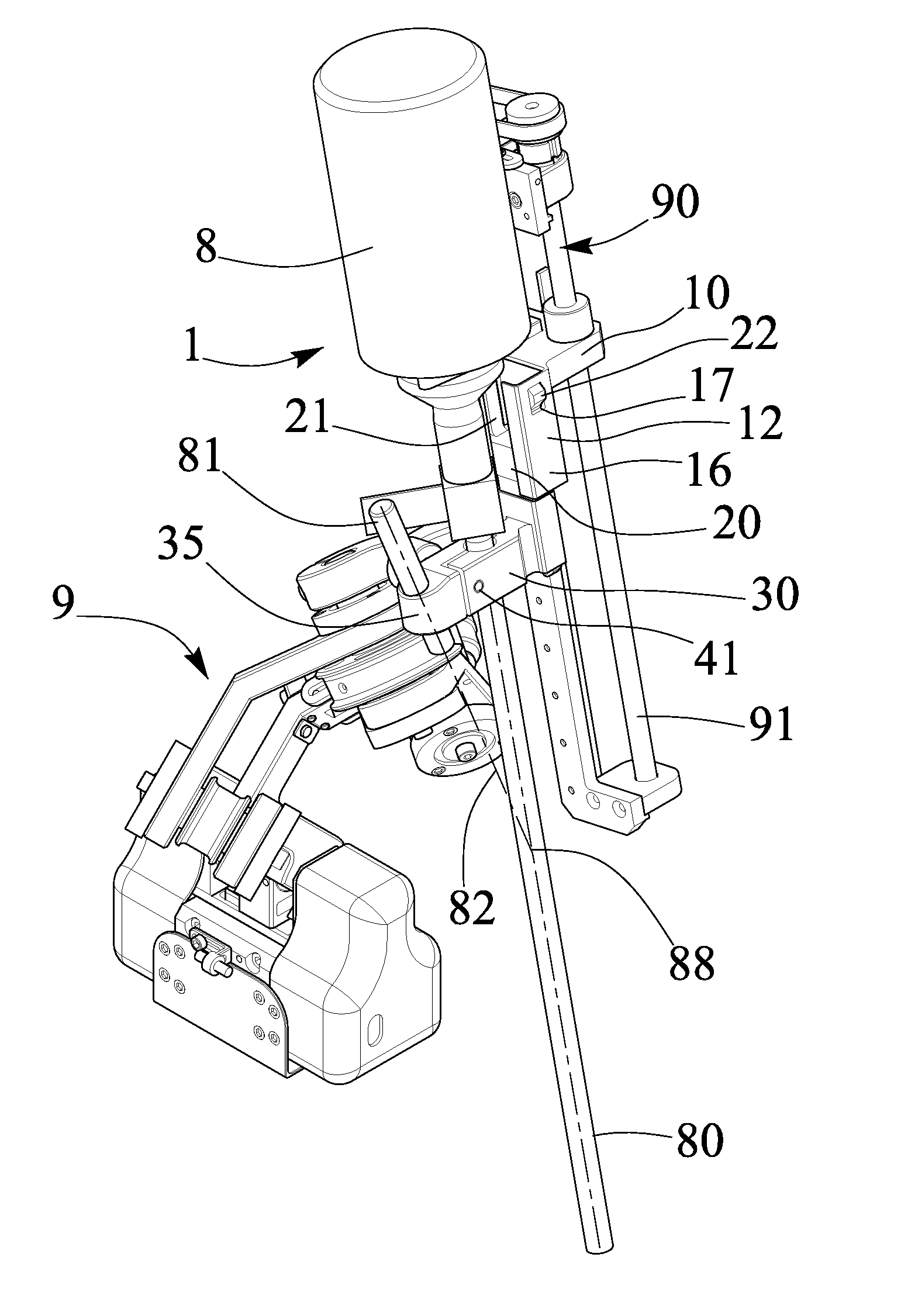 Medical instrument holding apparatus