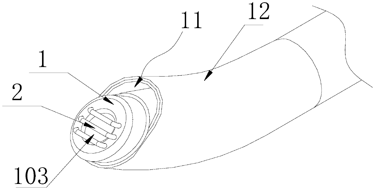 Plasma operation electrode for otorhinolaryngologic department