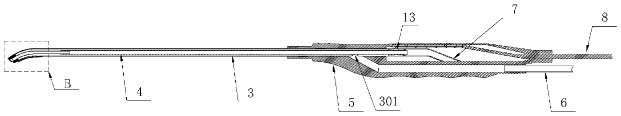 Plasma operation electrode for otorhinolaryngologic department