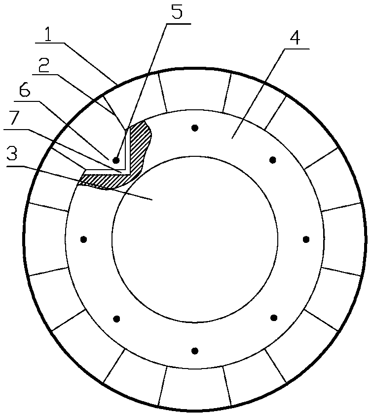 High-pressure turbine for aero-engine