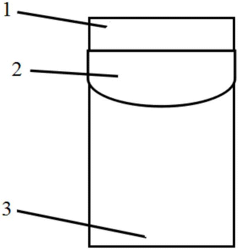 Method for machine vision detection in allusion to self-focusing lens surface defect