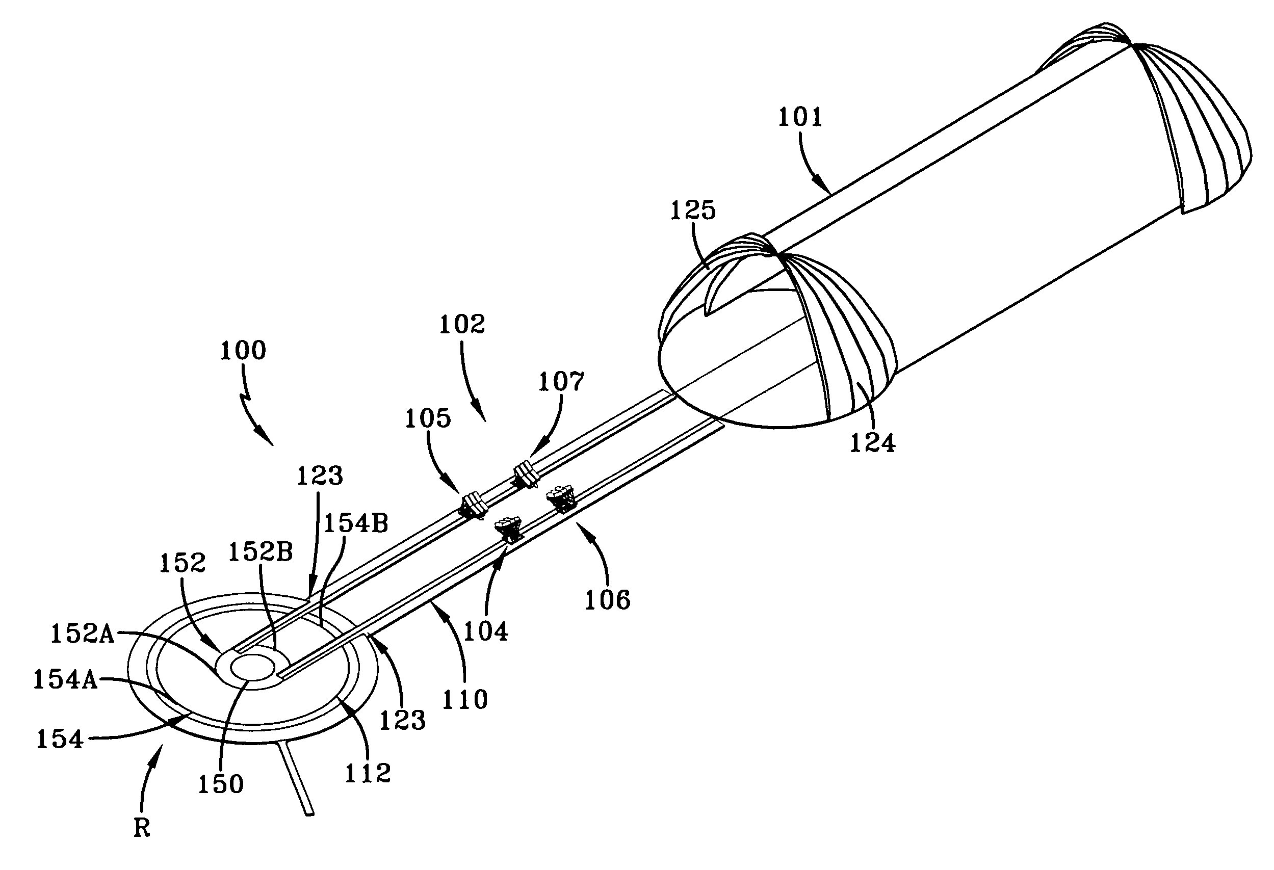 Ground handling system for an airship