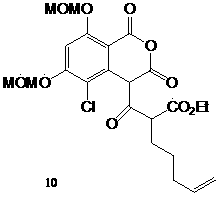 2,4-dihydroxy-5,6-substituted-1-halogenated benzene derivatives, their synthesis method and application