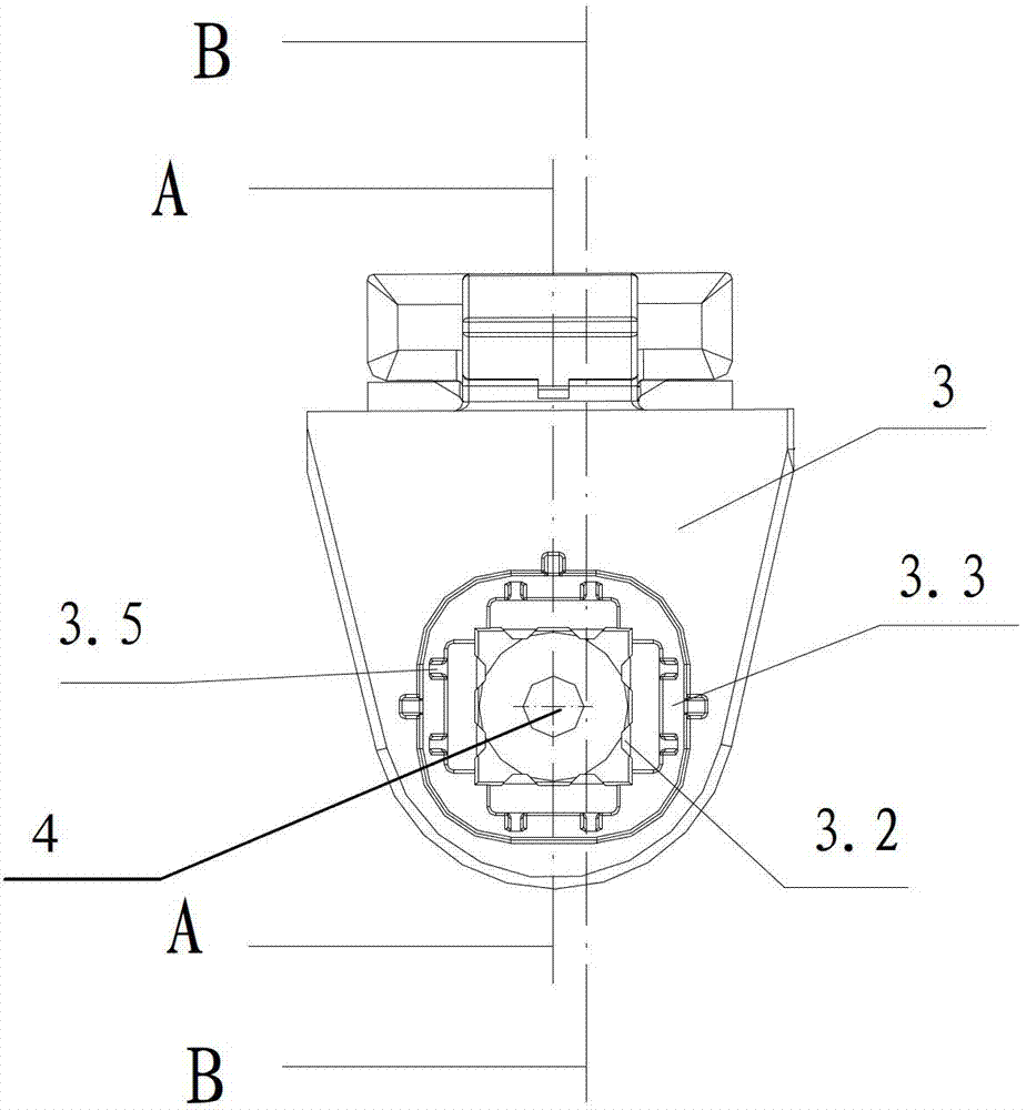 Elastic noise-reducing fixing device of automobile seat unlocking rope