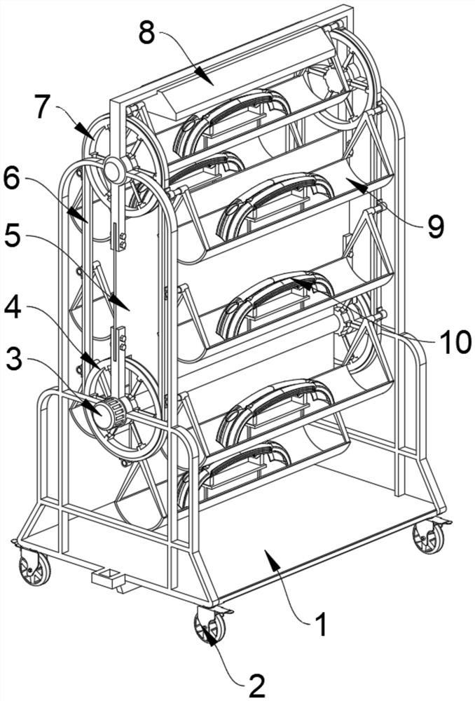 A positioning carrier structure for automatic painting of automobile bumpers