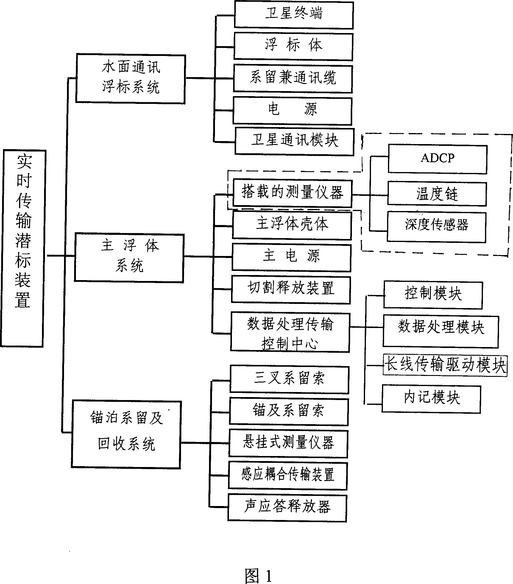 Real-time transmission buoy device