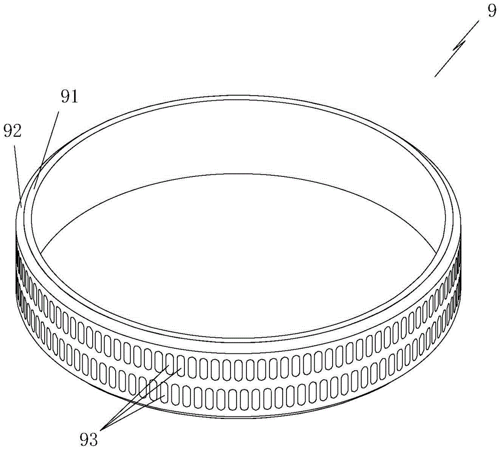 Processing method and mold of ring-type diamond composite wear-resistant belt