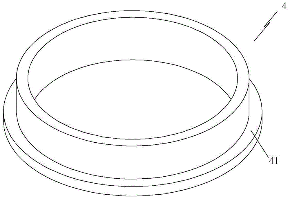 Processing method and mold of ring-type diamond composite wear-resistant belt