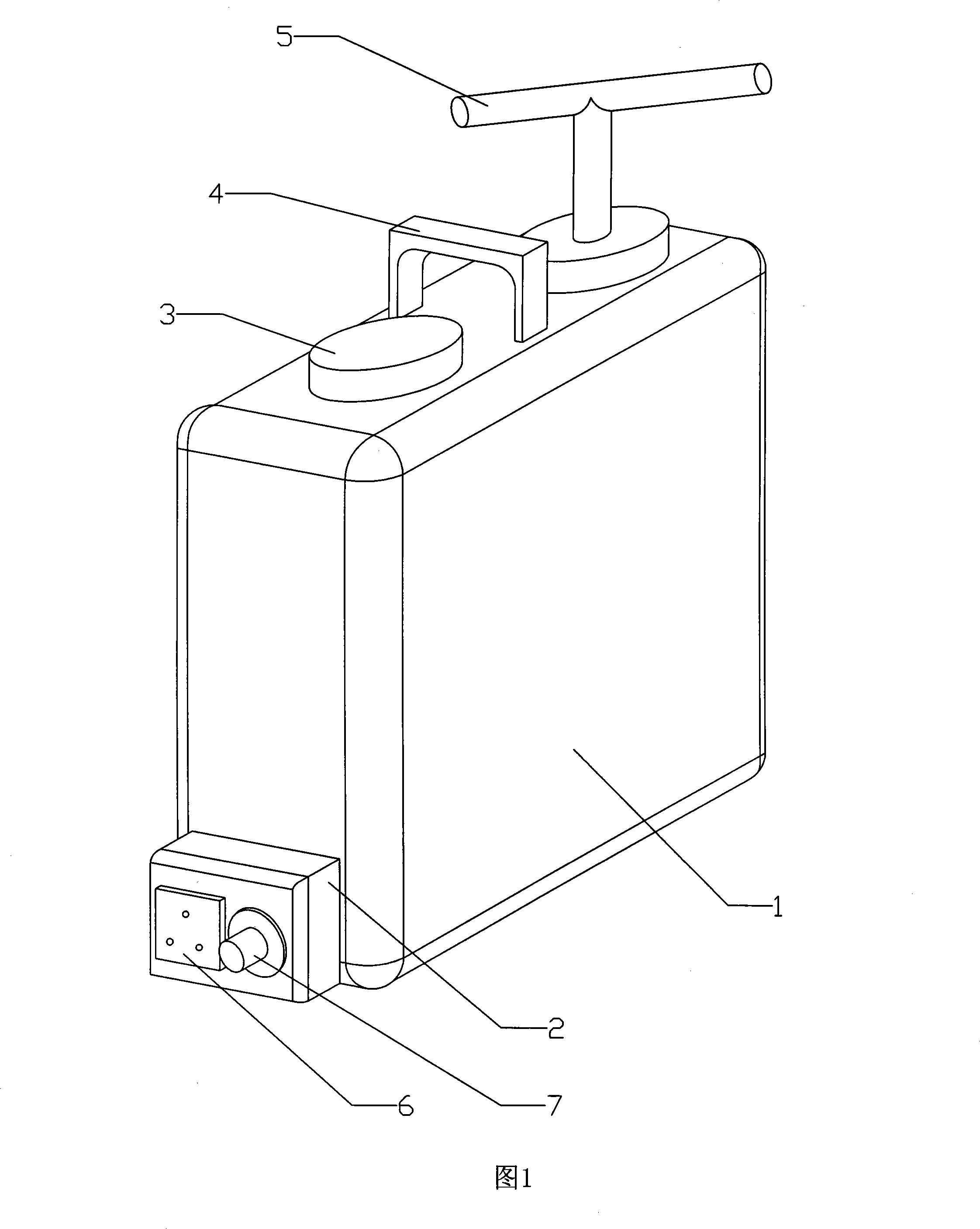 Thermal decomposition ammonium bicarbonate method for greenhouse booth fertilization