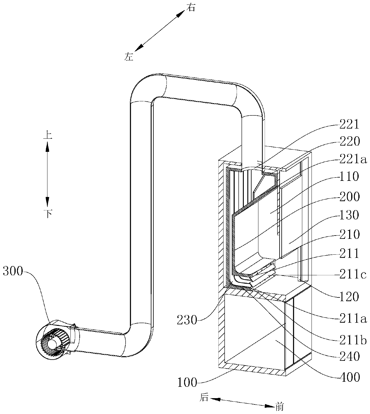 Ventilation cabinet