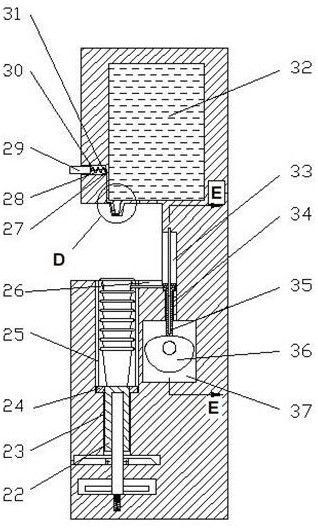 Water dispenser capable of automatically discharging cups and receiving water