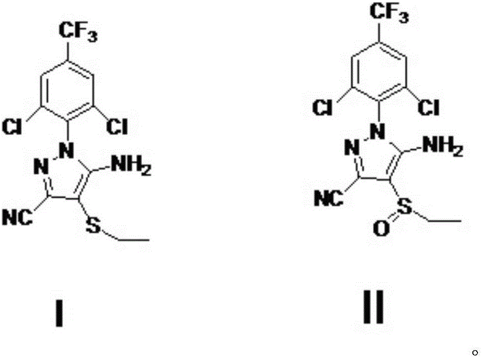 A process for preparing ethiprole by oxidation method