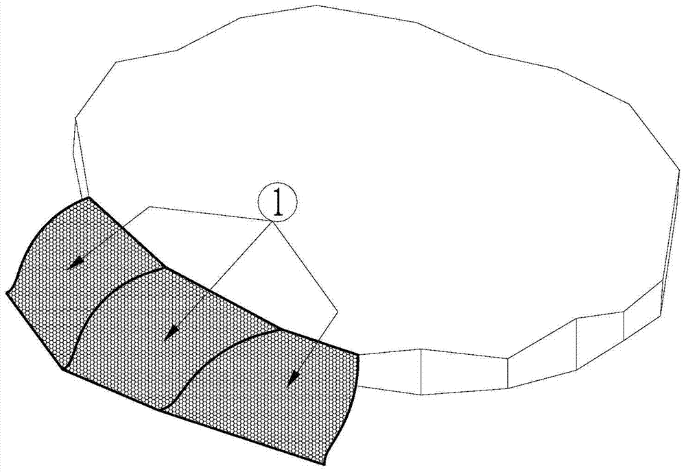 A 3D Gradient Boundary Transition Device Applied to Wind Tunnel Tests of Terrain Model Wind Field Characteristics