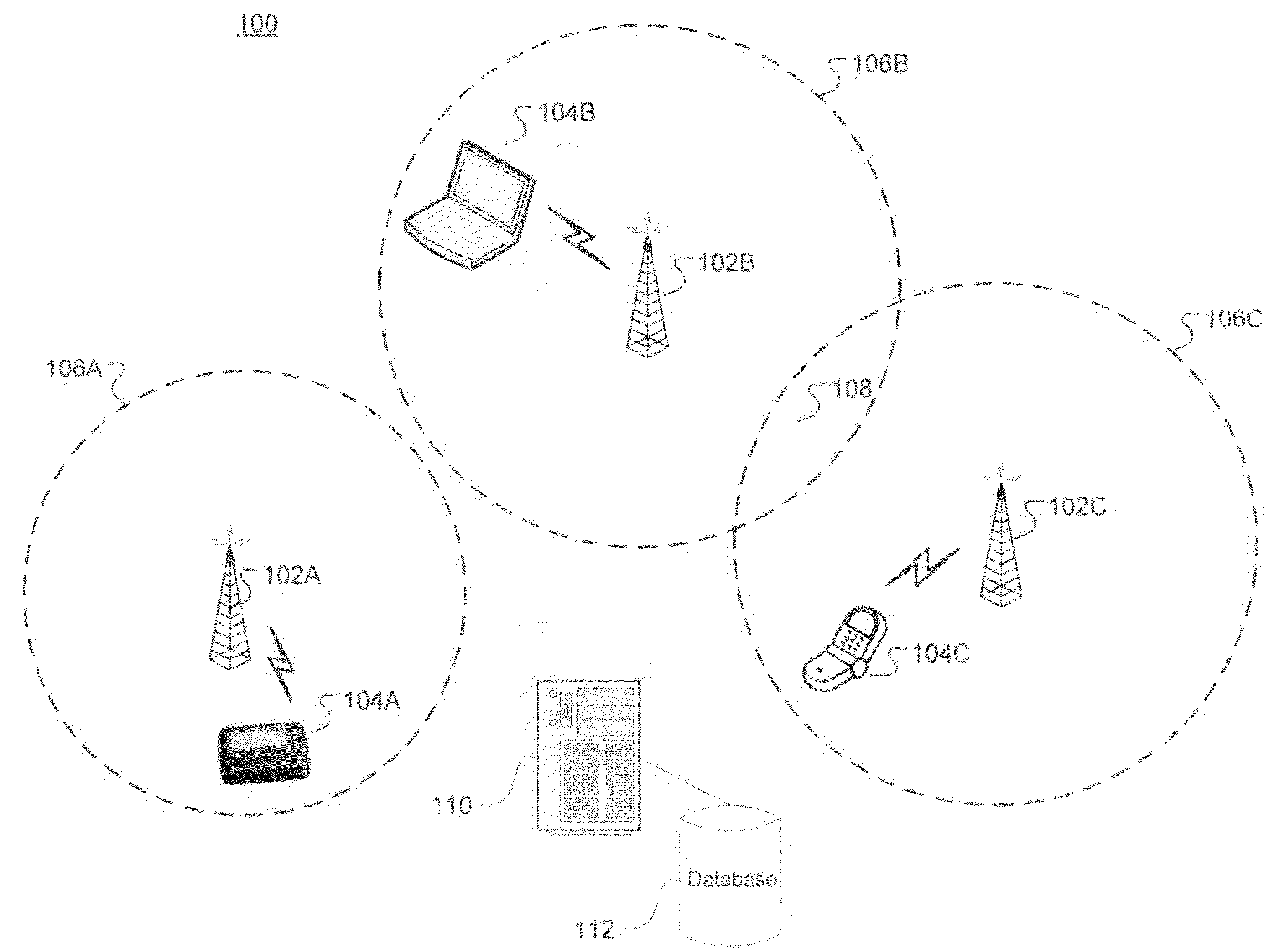 Wireless network-based location approximation