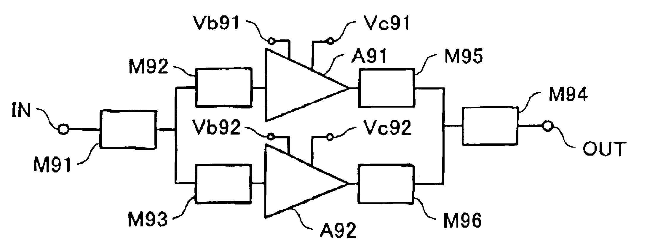 Radio frequency power amplifier