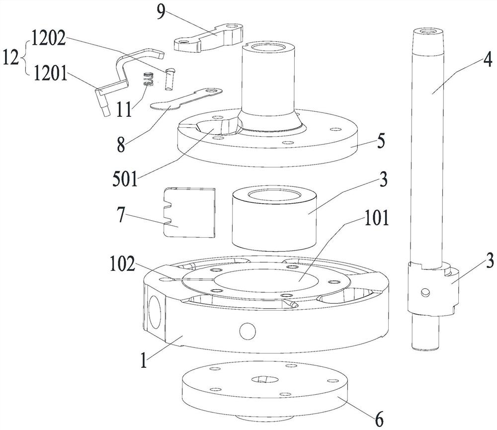 Compression mechanism and refrigeration device with same