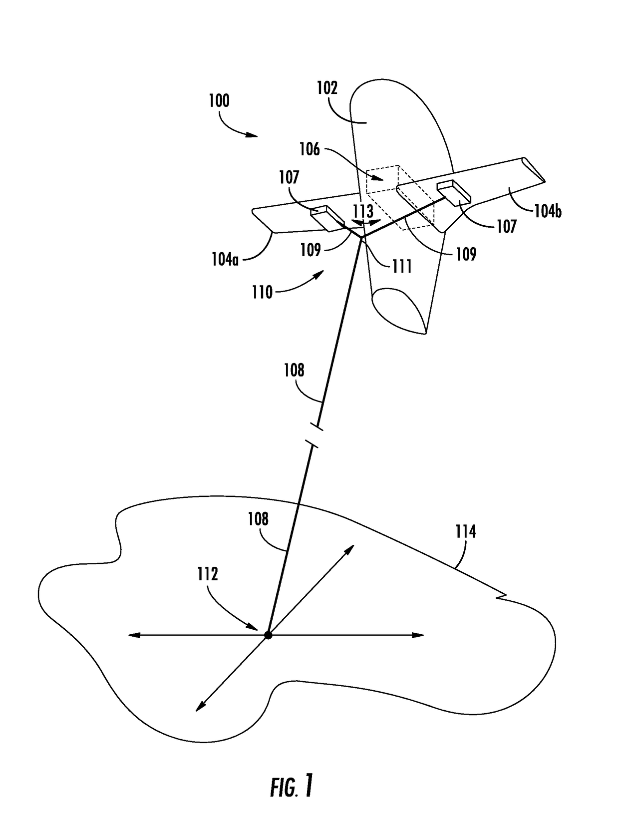 Tethered unmanned aerial vehicle